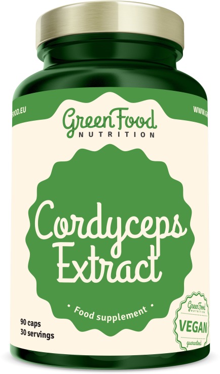 GreenFood Nutrition Cordyceps 90 kapsúl