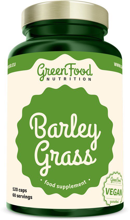 GreenFood Nutrition Mladý jačmeň 120 kapsúl