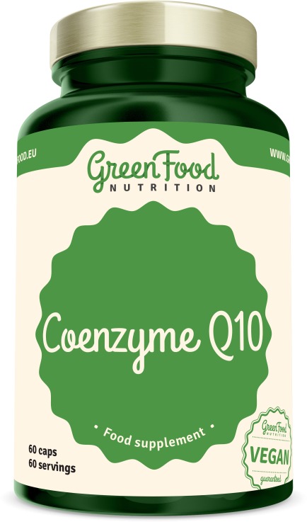 GreenFood Nutrition Coenzým Q10 60 kapsúl