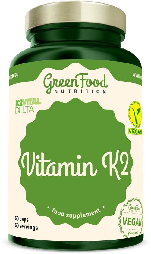 GreenFood Nutrition Vitamín K2VITAL® DELTA 60 kapsúl