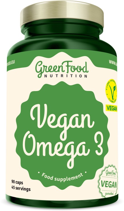 GreenFood Nutrition Vegan Omega 3 90 kapsúl