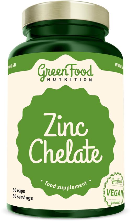 GreenFood Nutrition Zinc Chelate 90 kapsúl