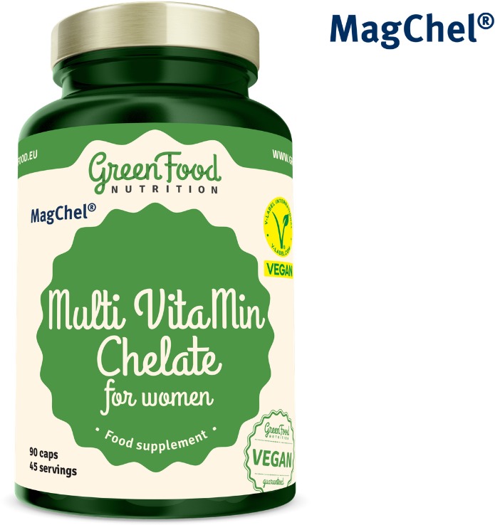 GreenFood Nutrition Multi VitaMin Chelate for women 90 kapsúl