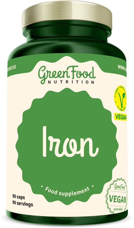 GreenFood Nutrition Iron 90 kapsúl