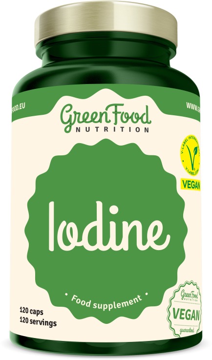 GreenFood Nutrition Iodine 120 kapsúl