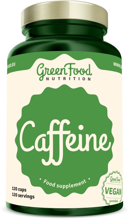 GreenFood Nutrition Caffeine 120 kapsúl