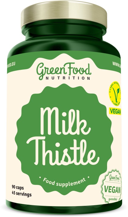GreenFood Nutrition Milk Thistle 90 kapsúl