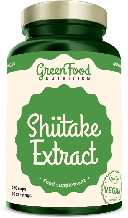 GreenFood Nutrition Shiitake Extract 120 kapsúl