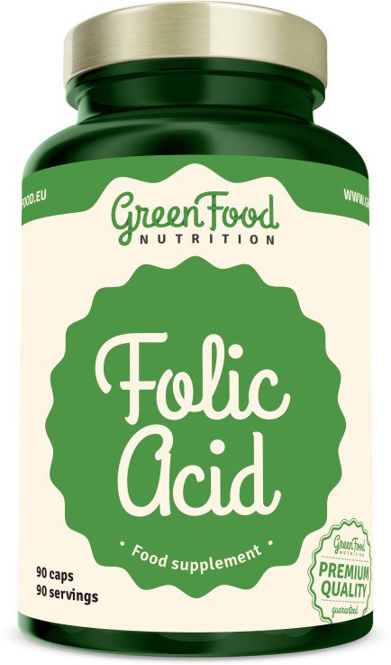 GreenFood Nutrition Folic Acid 90 kapsúl