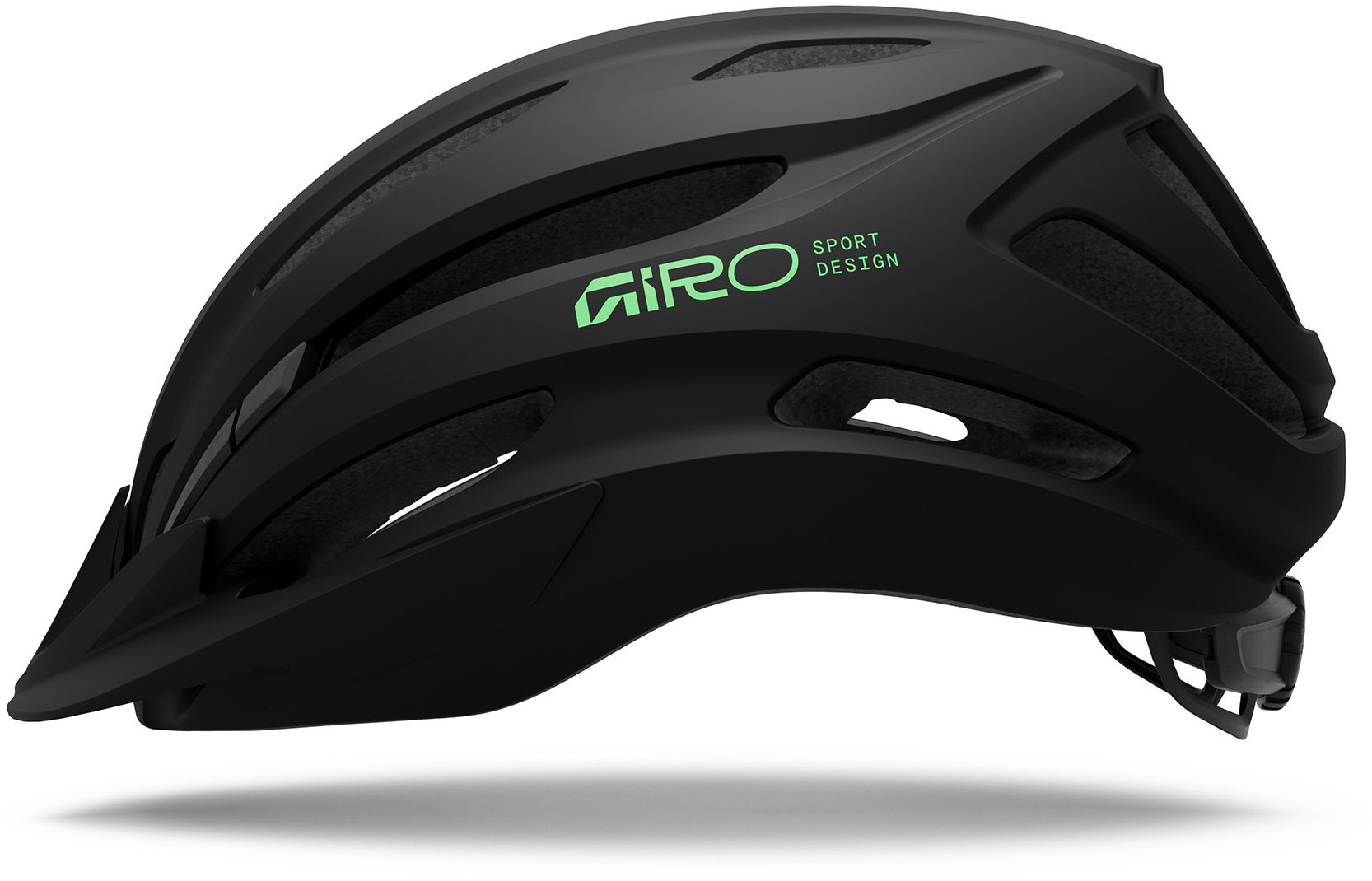 GIRO Register II Youth Mat Black/Vivid Green