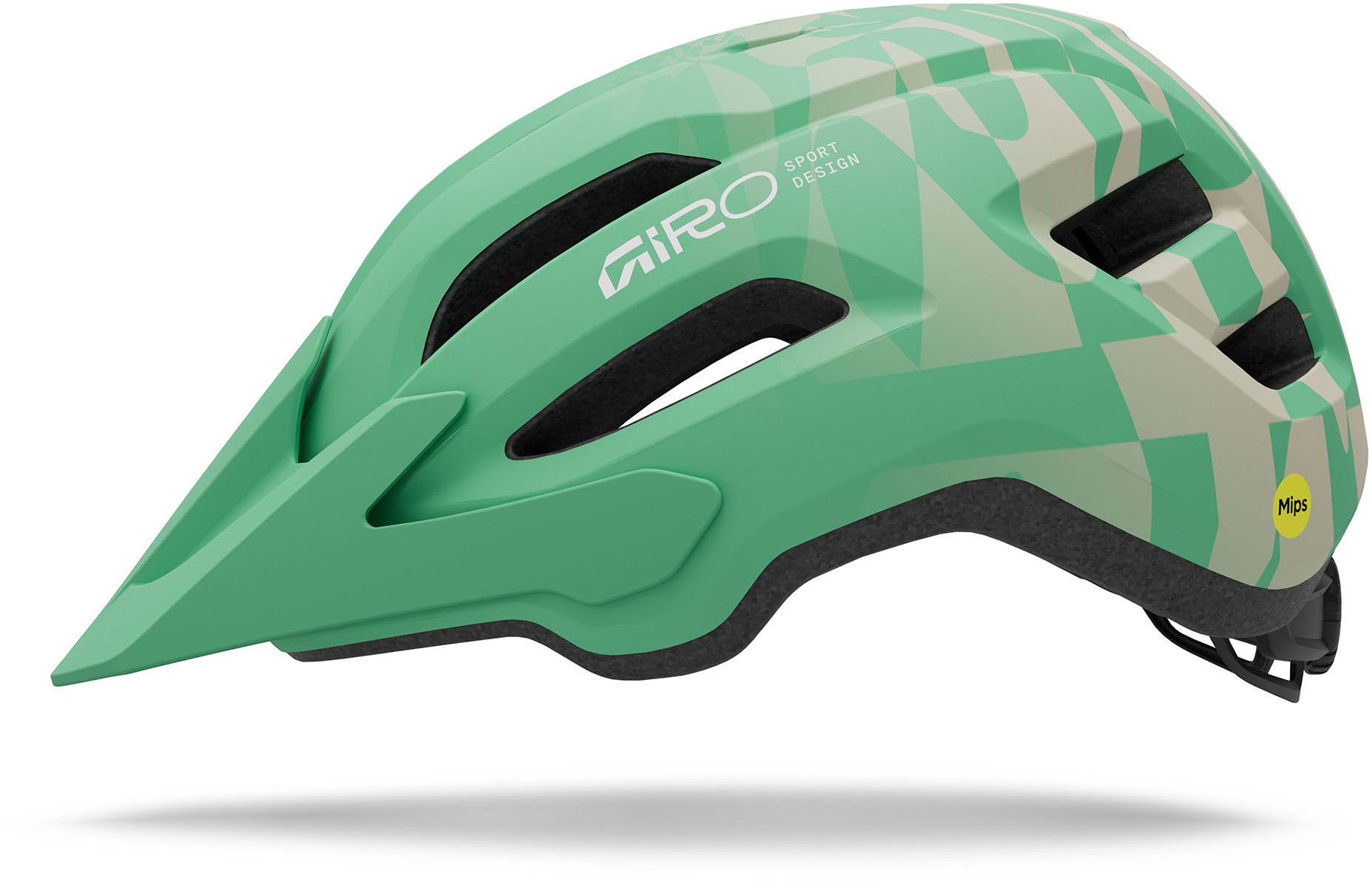 GIRO Fixture II MIPS Youth Mat Green Rush