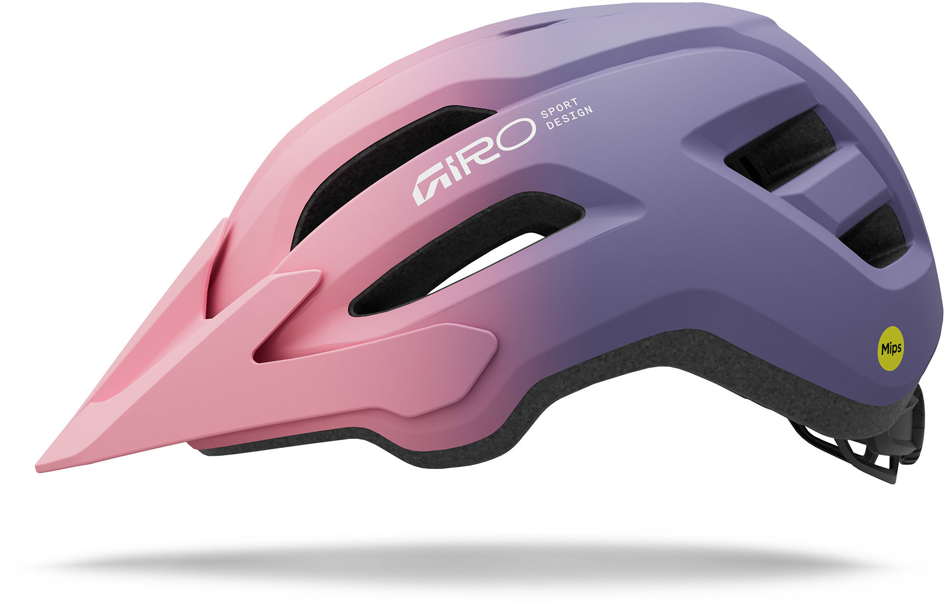 GIRO Fixture II MIPS Youth Mat Light Pink/Purple Fade