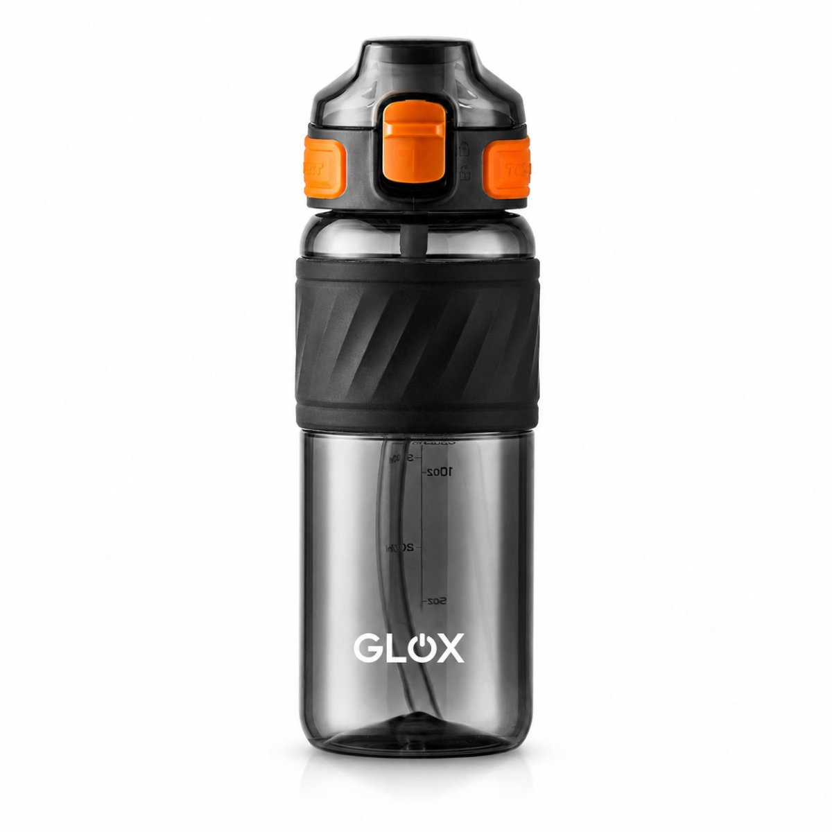 GLOX Tritánová fľaša na nápoje 600 ml čierna 1025B