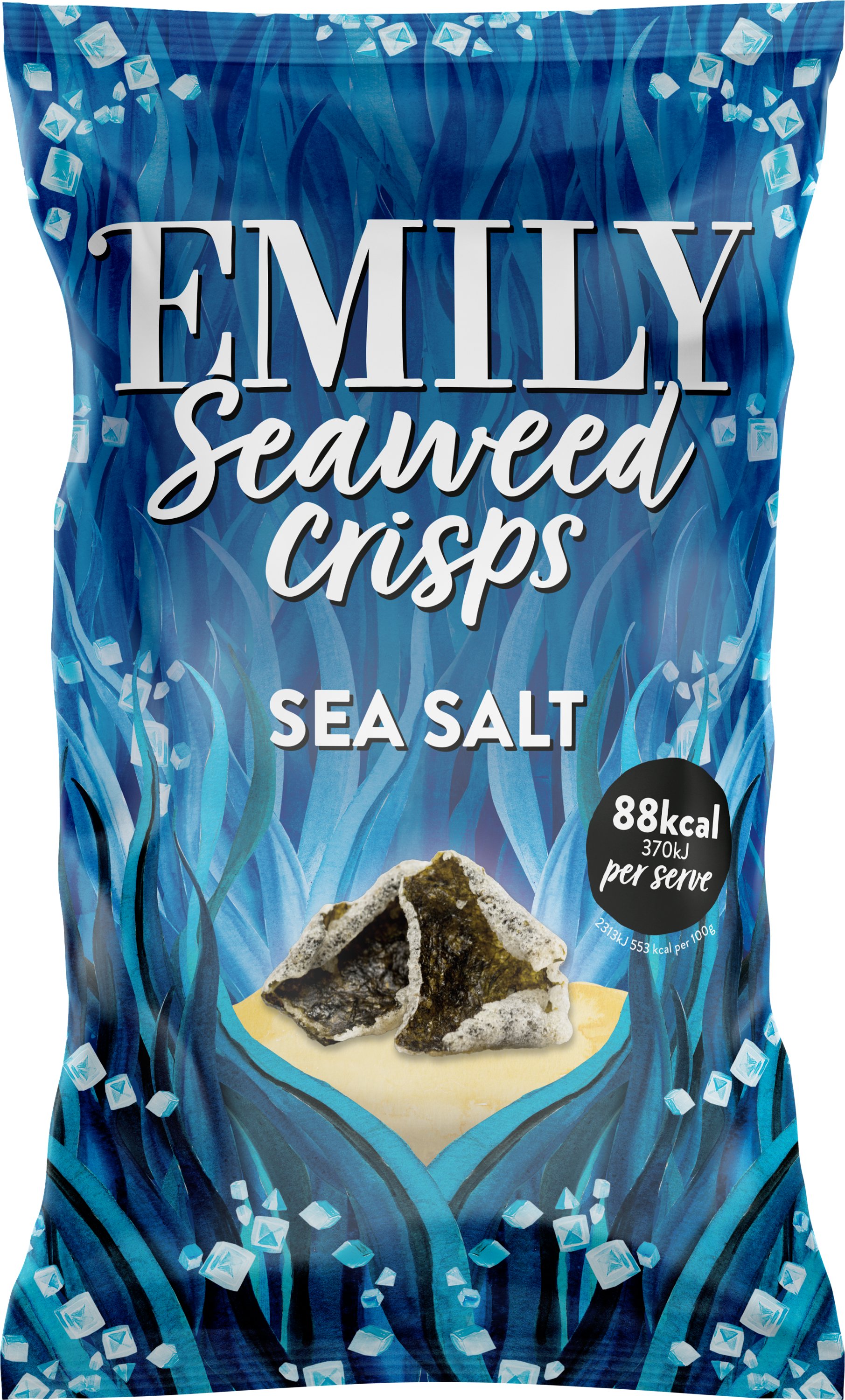 Emily Chrumkavé morské riasy, morská soľ 50 g