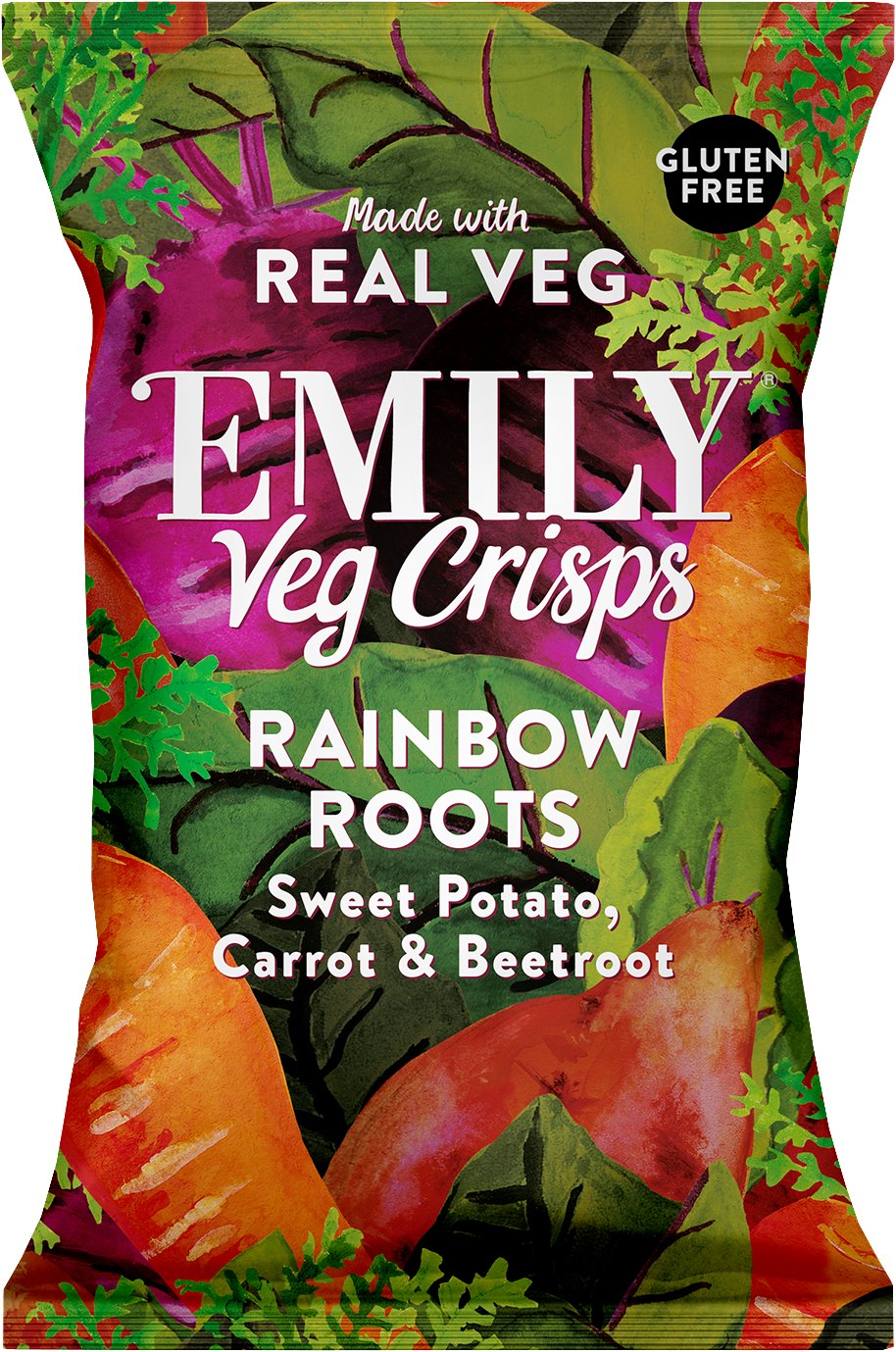 Emily Veg Crisps, Zeleninové chipsy 100 g