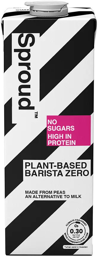 Sproud Barista Zero hrachový nápoj bez cukru 1 l