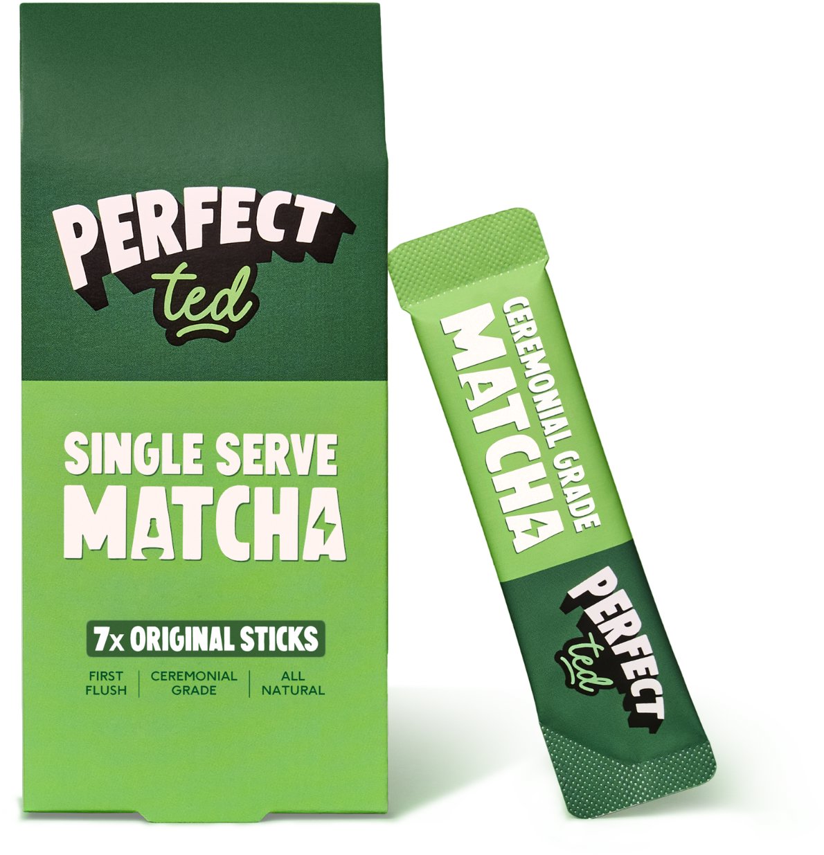 PerfectTed Matcha Powder Sachets 7× 1,5 g