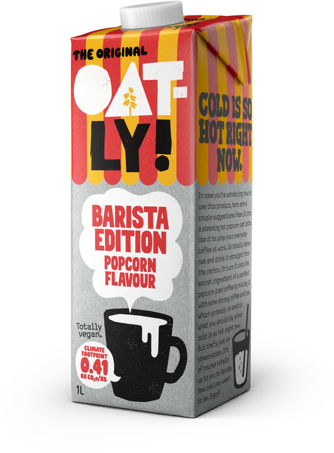 Oatly Oat Barista Popcorn 1 l