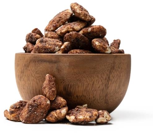 GRIZLY Pekanové orechy so škoricou a morskou soľou 250 g