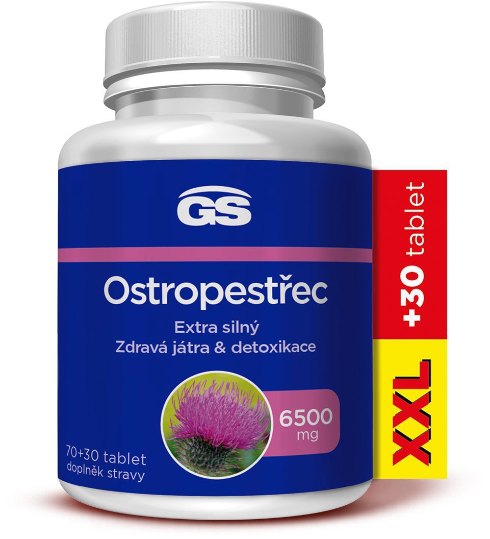 GS Pestrec 6500 mg, 70 + 30 tabliet XXL