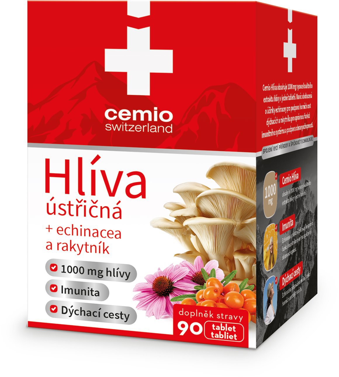 Cemio Hliva s rakytníkom a echinaceou 90 tabliet