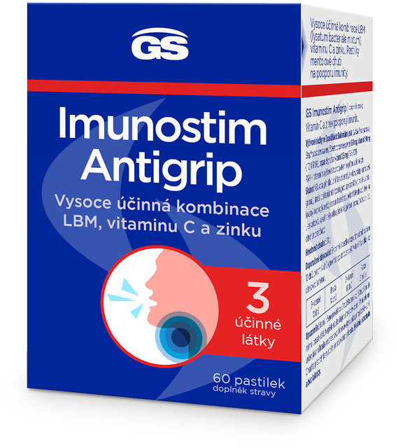 GS Imunostim Antigrip, 60 pastiliek