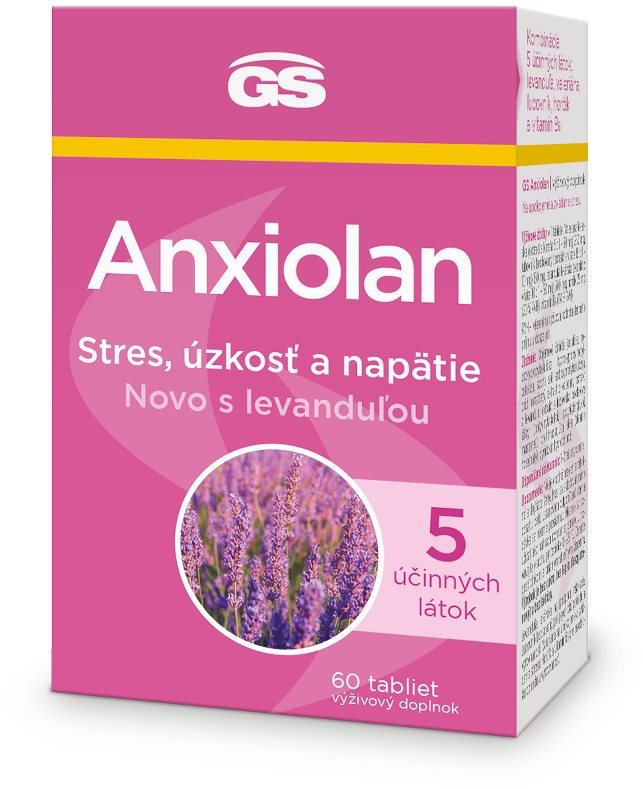 GS Anxiolan s levadouľou, 60 tabliet