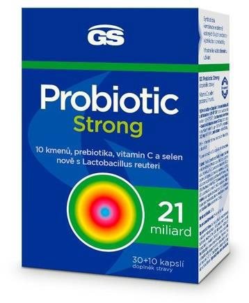 GS Probiotic Strong, 30+10 kapsúl