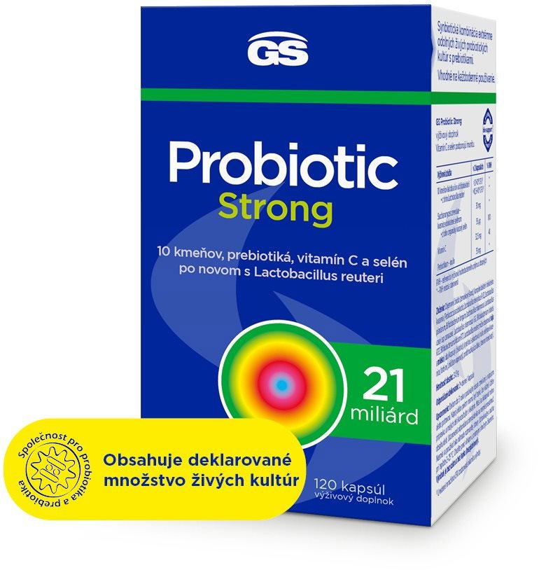 GS Probiotic Strong, 120 kapsúl