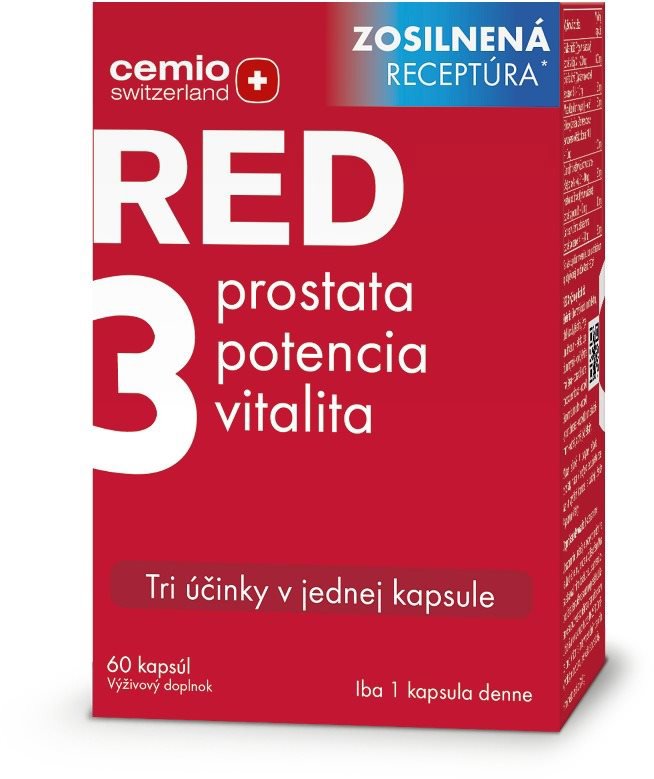 Cemio RED3, 60 kapsúl