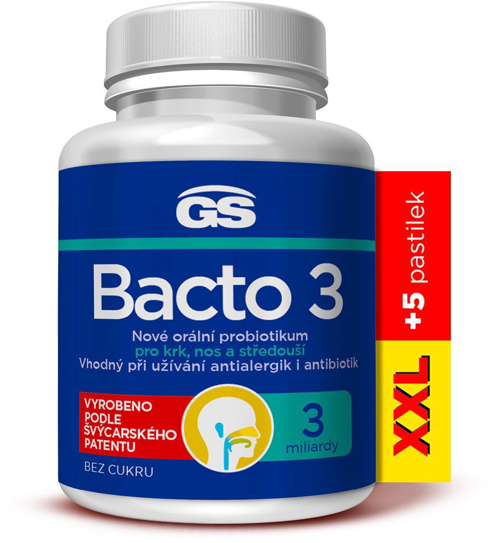 GS Bacto 3, 20 + 5 pastiliek