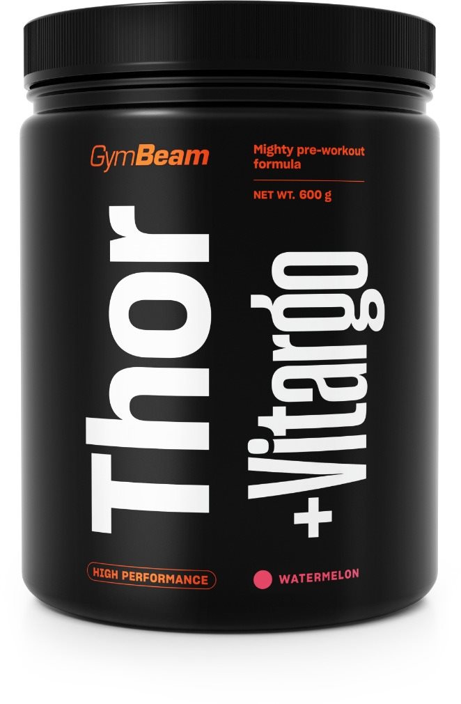 GymBeam Thor Fuel + Vitargo 600 g, watermelón