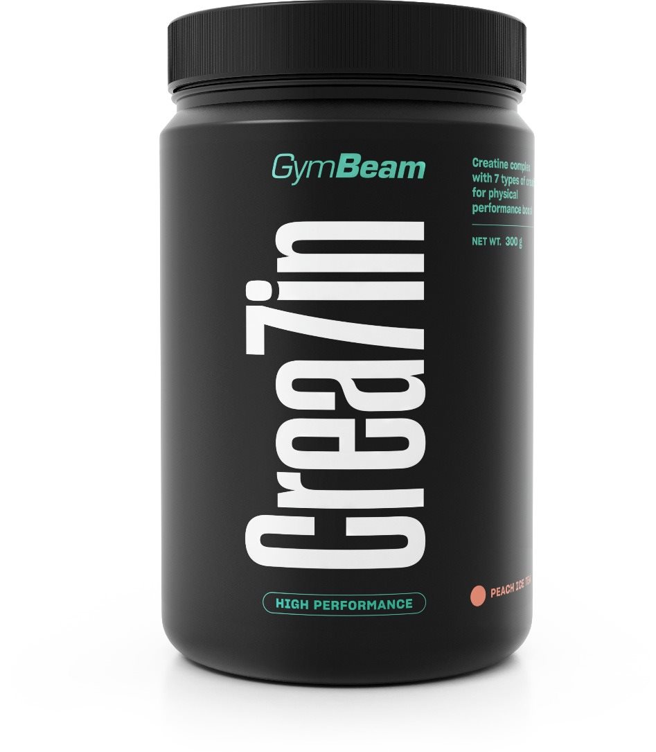 GymBeam Kreatin Crea7in 300 g, peach ice tea