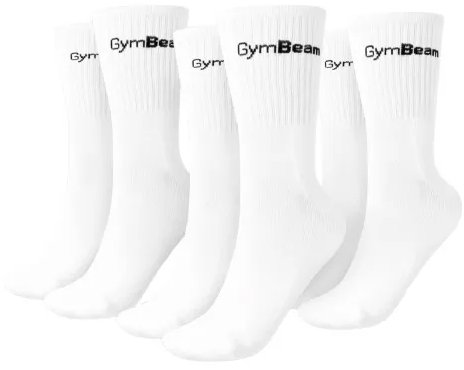 GymBeam 3/4 Socks 3Pack White S