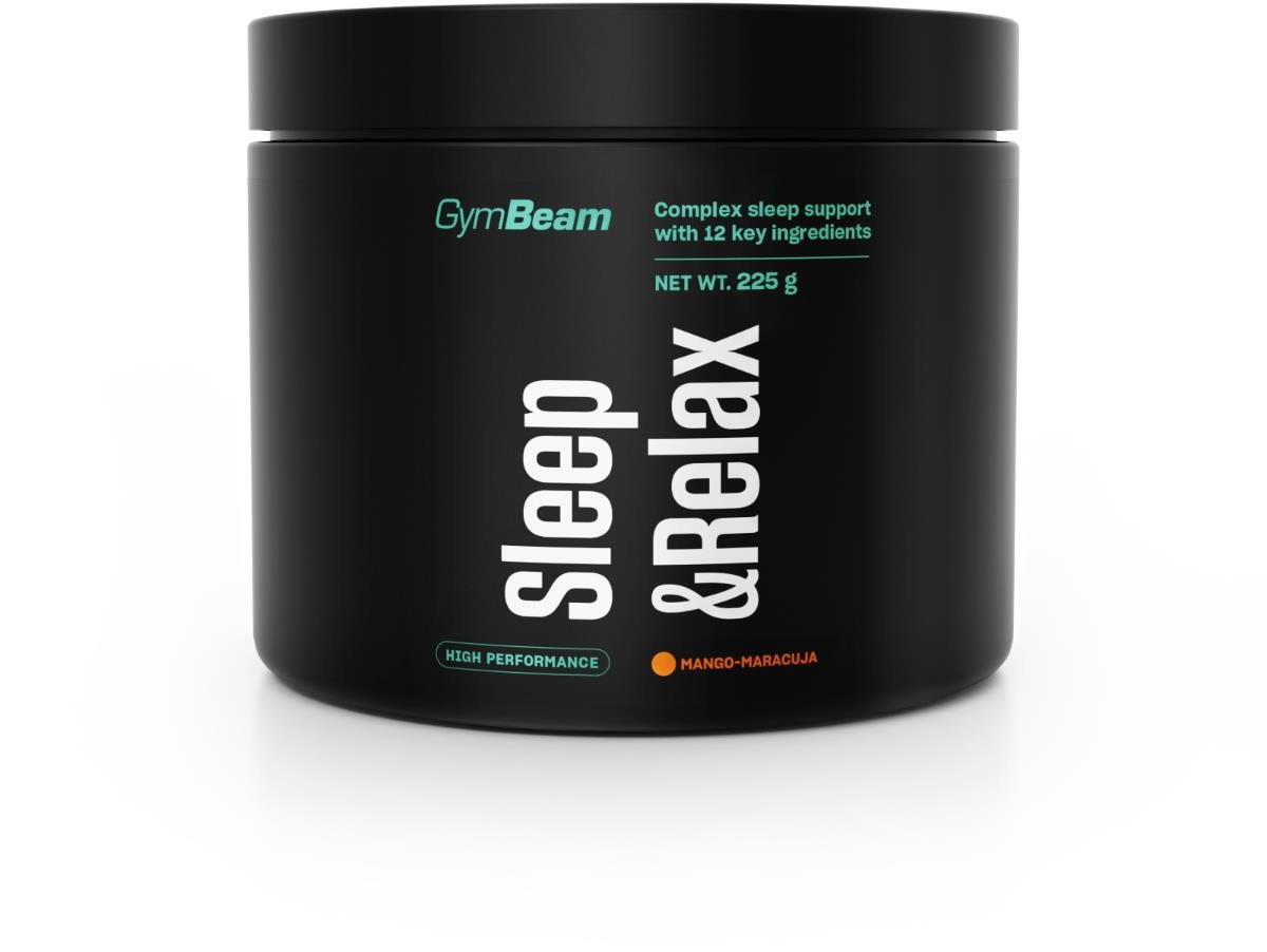 GymBeam Sleep & Relax 225 g mango a marakuja