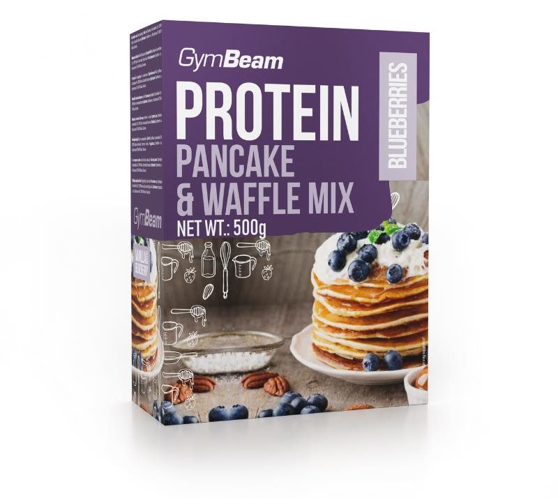 GymBeam Proteínové palacinky Pancake Mix, blueberries