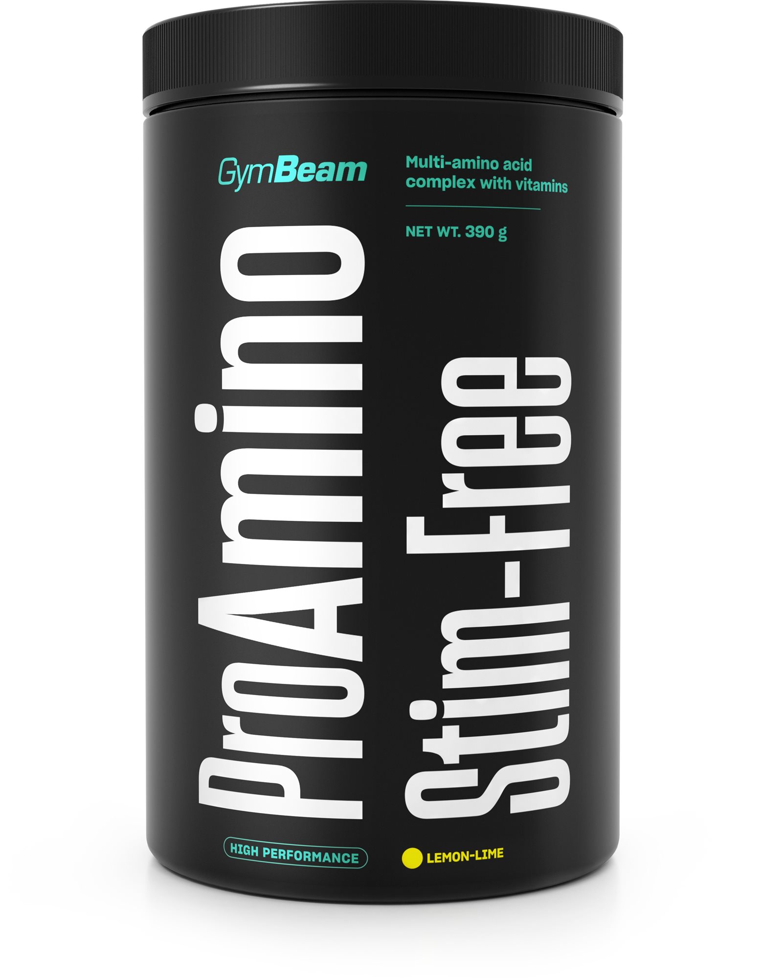 GymBeam ProAMINO stim-free 390 g, lemon lime