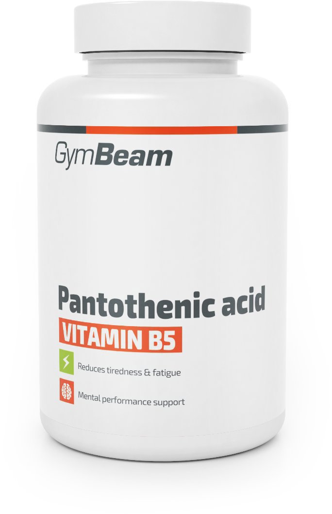 GymBeam Kyselina pantotenová (vitamín B5) 60 kapsúl