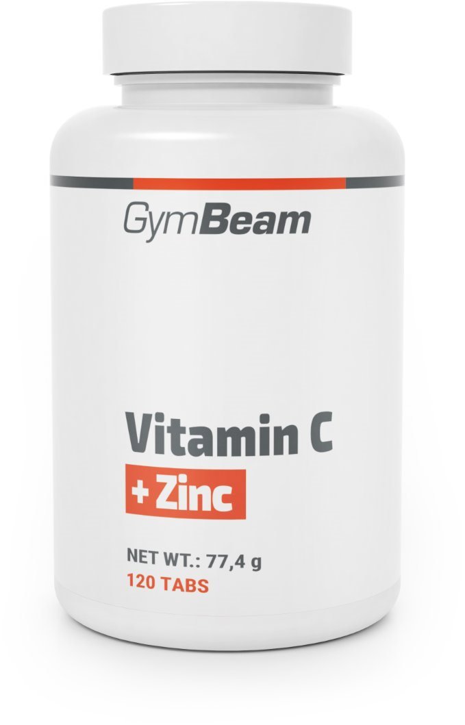 GymBeam Vitamín C + Zinok 120 tabliet