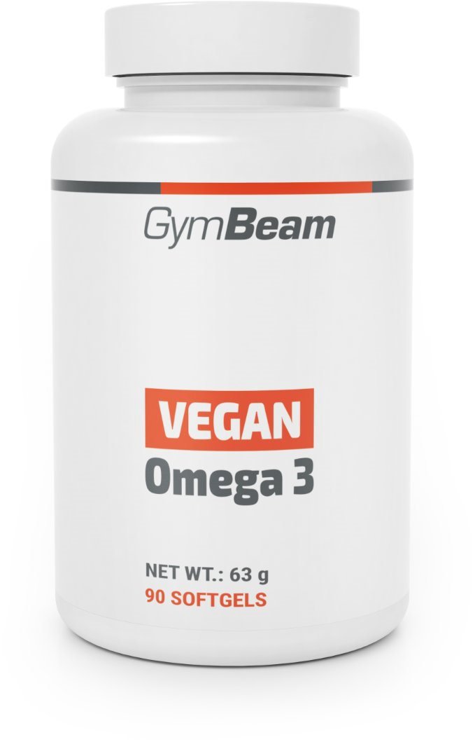 GymBeam Vegan Omega 3, 90 kapsúl