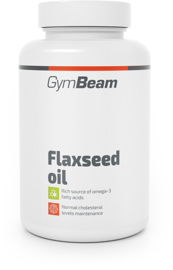GymBeam Ľanový olej 90 kapsúl