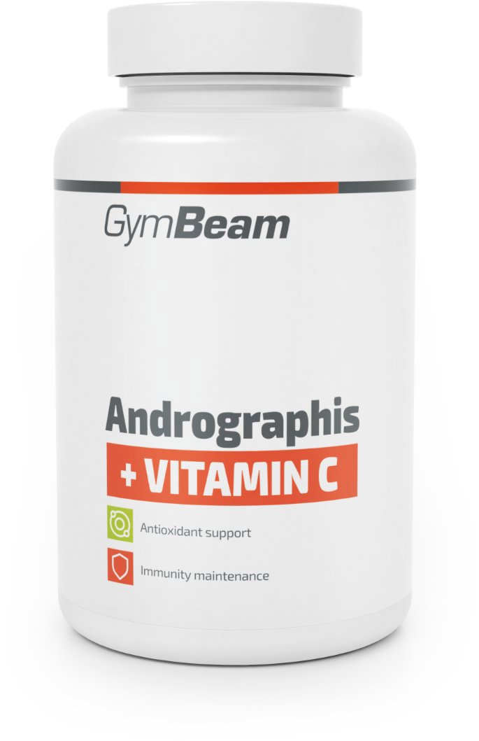 GymBeam Andrographis + Vitamín C 90 kapsúl