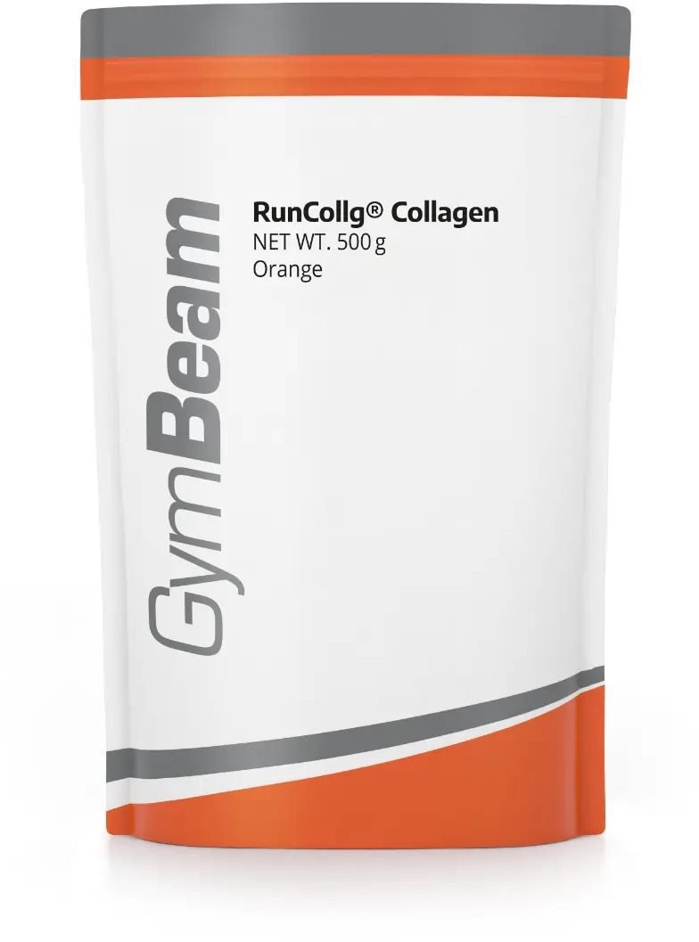 GymBeam RunCollg Hydrolyzovaný kolagén 500 g, orange