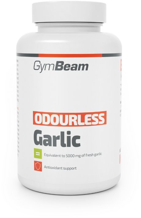 GymBeam Dearomatizovaný cesnak 120 kapsúl