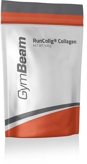GymBeam RunCollg Hydrolyzovaný kolagén 500 g, strawberry kiwi