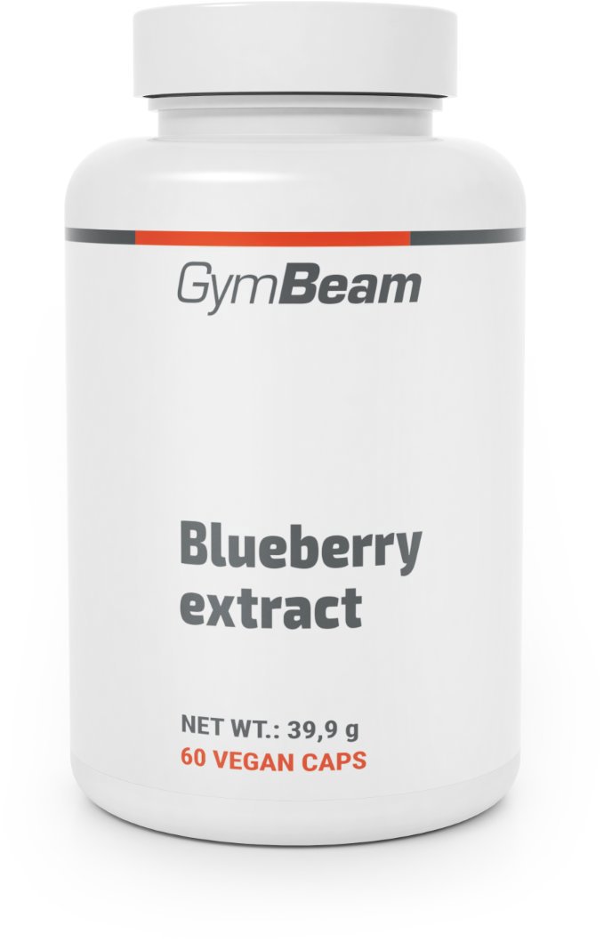 GymBeam Extrakt z čučoriedok 60 kapsúl