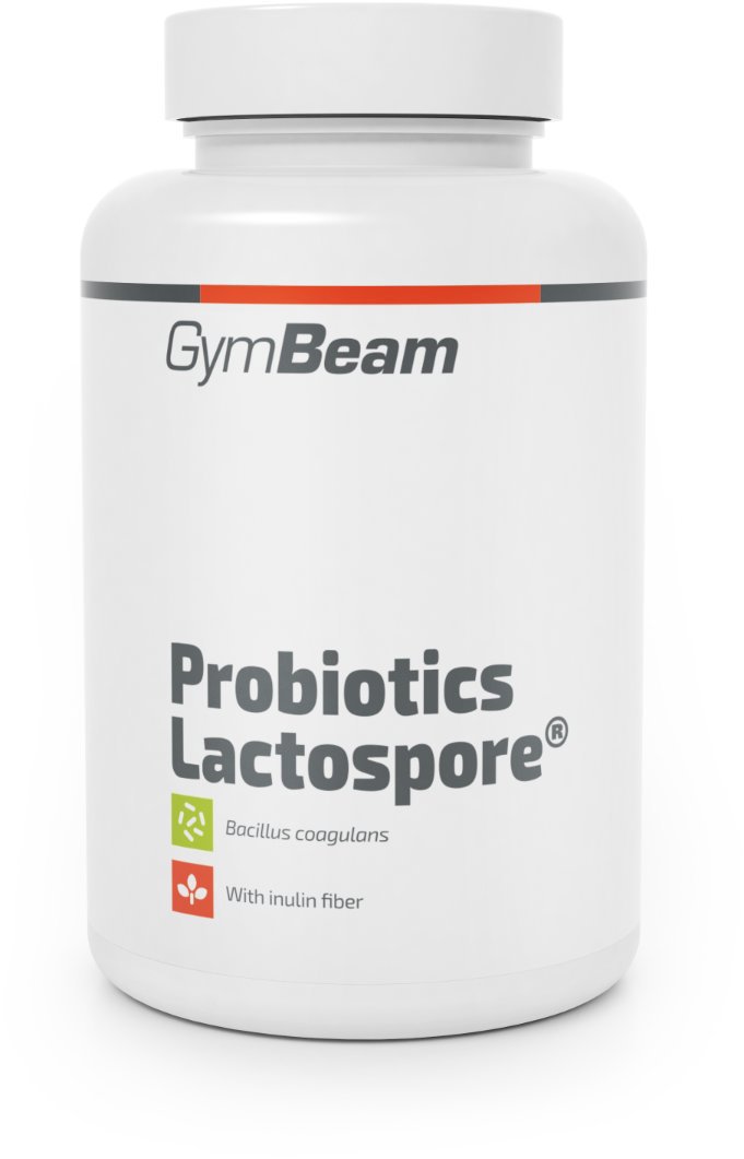 GymBeam Probiotiká Lactospore® 90 kapsúl