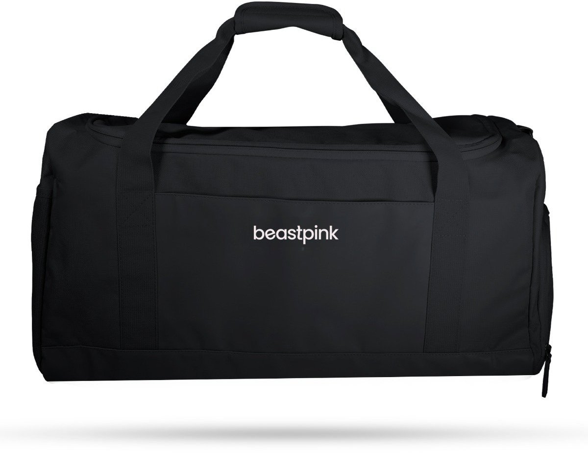 GymBeam BeastPink Športová taška Sense Black