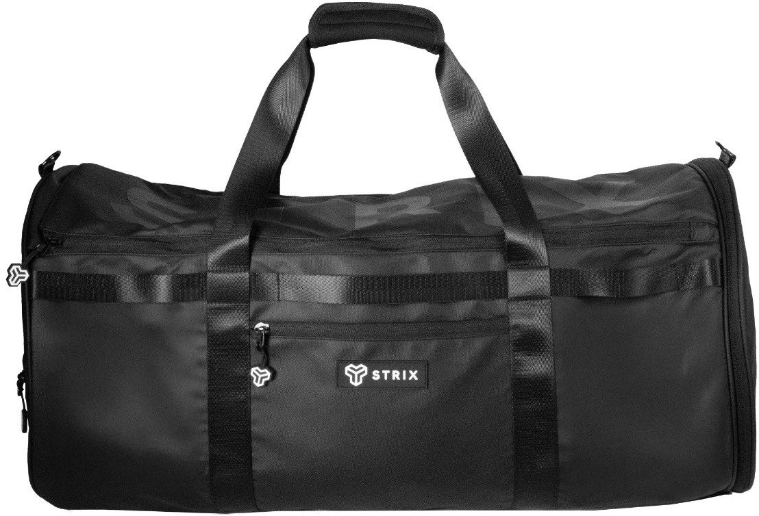 GymBeam STRIX Športová taška Alpha Duffle Black