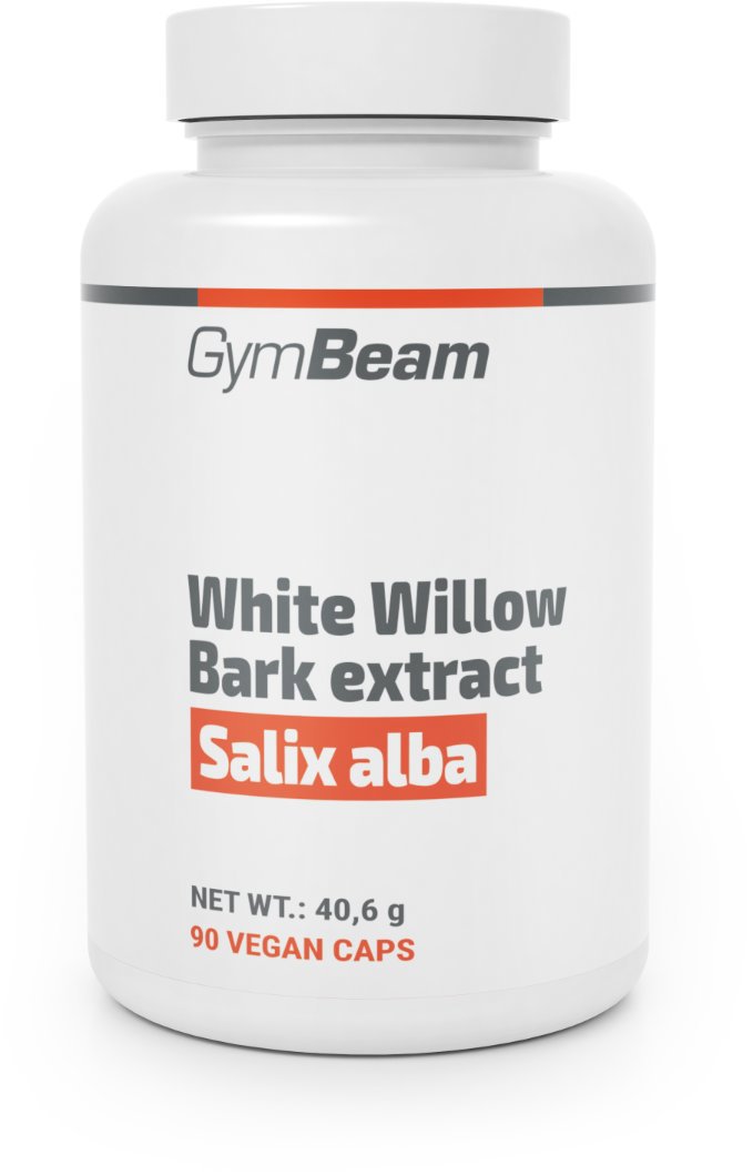 GymBeam Extrakt z kôry bielej vŕby 90 kapsúl